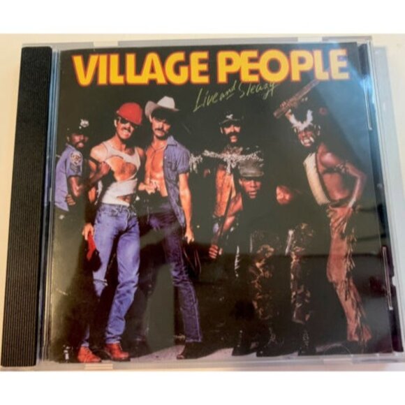 Rare Live & Sleazy CD By The Village People May-1994 Rebound Records RARE - Picture 1 of 3